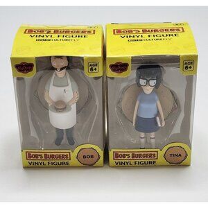 Bob's Burgers Bob & Tina Belcher Vinyl Figure Bundle